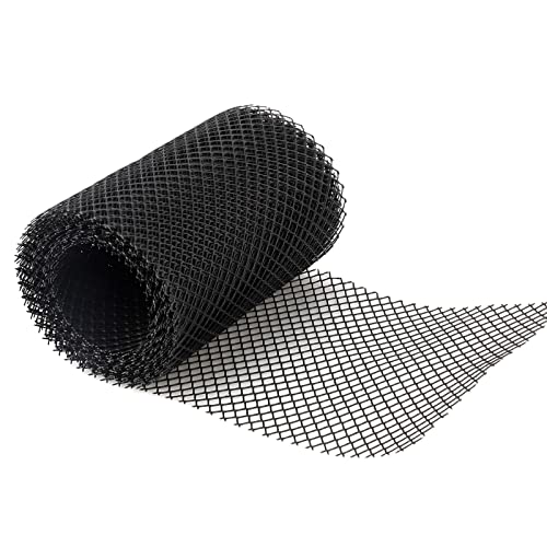 mingqian 18 * 800cm Kunststoff Dachrinnenschutz Mesh Protector Blattschutzabdeckung Netting Rinnennetz von mingqian