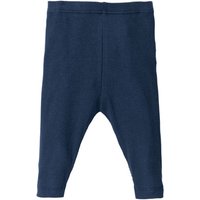 Baby-Leggings, blau von Waschbär