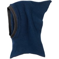 Schlupfmütze für Mädchen und Jungen aus Bio-Fleece, nachtblau von Waschbär