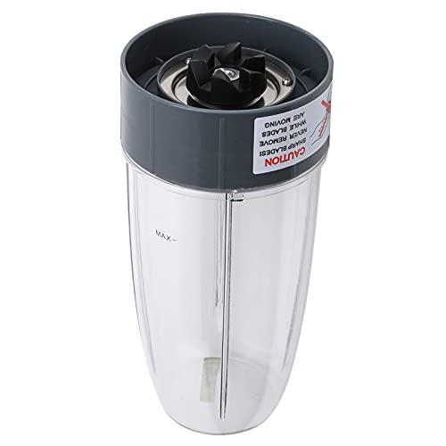 Magic Mixer Juicer, Magic Juicer Juicer Ersatzteile 32OZ Entsafterbecher mit Extraktor Kreuzklinge für Mixer für 600W 900W von minifinker