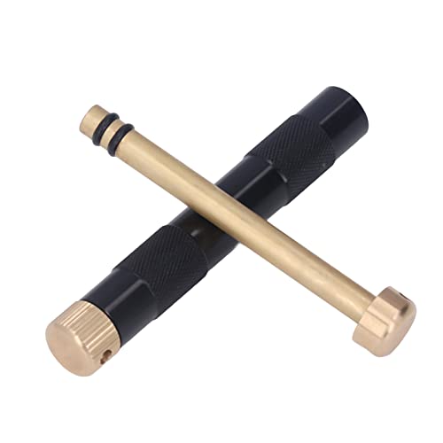 minifinker Fire Piston, Black Durability Emergency Fire Tube Fast Fire Efficiency 128g zum Erkunden von minifinker