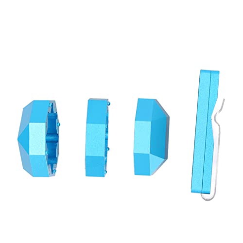 minifinker Pool Chalk Clip, Queue Chalk Holder Universal Portable für Billardzubehör(Blau) von minifinker