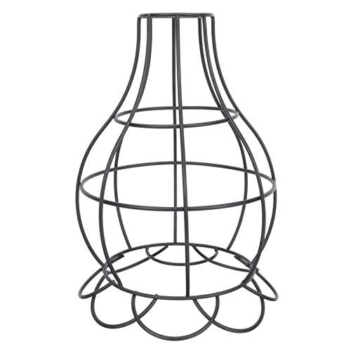Minkissy Vintage Metall Draht Käfig Lampenschirm Hängeleuchte Pendelleuchte Pendellampe Deckenleuchte Deckenlampe Industrielle Hängelampenschirm Lampenschutz für Küchen Bar Café Laden Salon Restaurant von minkissy