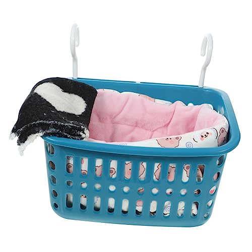 minkissy 1 Set hamster hammock guinea pig hammock hamster bed basket stuffed squirrel cage hammock rat toys hammock hanging bed rat bed hamster warm bed rats Plush Papagei pet supplies von minkissy