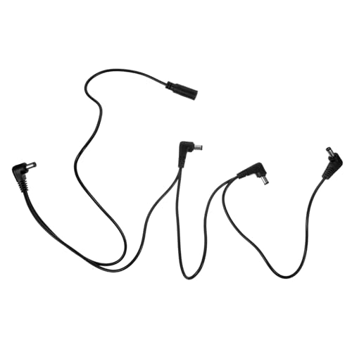 minkissy 1 Stück Elektrisches Gitarreneffektkabel mit Stromversorgung für Effektpedal Zuverlässige Verbindung Leicht und Tragbar für Gitarristen Sorgt für Optimale von minkissy
