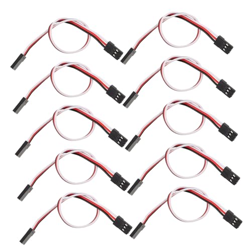 minkissy 10 Stück Teiliges Poliges Rc Verlängerungskabel Weiblich zu Weiblich Servokabel für Rc Auto Flugzeug Stabile Signalübertragung Flexible Installation Kompatibel mit Vielfältigen minkissy 10 Stück Teiliges Poliges Rc Verlängerungskabel Weiblich zu Weiblich Servokabel für Rc Auto Flugzeug Stabile Signalübertragung Flexible Installation Kompatibel mit Vielfältigen von minkissy