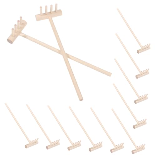 minkissy 12 Stück Teiliges Mini Zen Garten Rechen Set aus Natürlichem Bambus Glatte Verarbeitung Praktische Sandharke für Sandtisch Zubehör und Desktop Dekoration Kompakt und minkissy 12 Stück Teiliges Mini Zen Garten Rechen Set aus Natürlichem Bambus Glatte Verarbeitung Praktische Sandharke für Sandtisch Zubehör und Desktop Dekoration Kompakt und von minkissy
