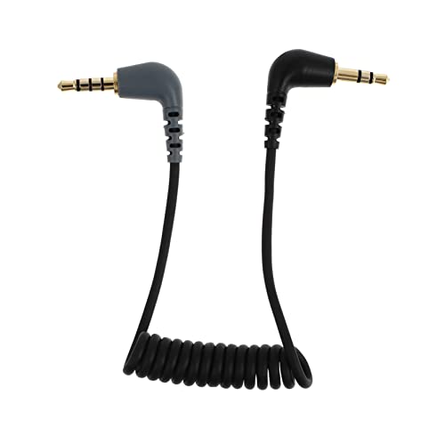 minkissy 1Stück Mikrofon zu Trrs Adapterkabel für Audioübertragung Hochwertiges Kabel für Klare Klangqualität Kompatibel mit Mikrofonen von minkissy
