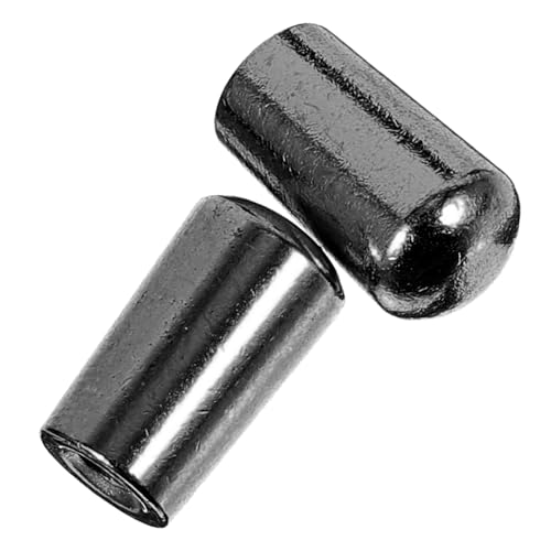minkissy 2 Stück Metall Gitarren Toggle Schalterkappen Langlebiges Gitarren Zubehör Ergonomisch Schutz und Optik von minkissy