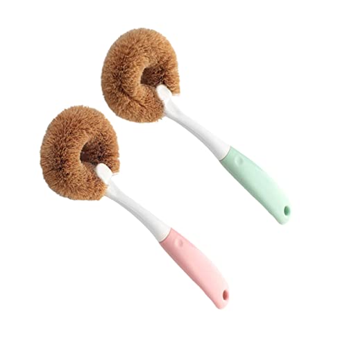 minkissy Geschirrbürste Topfgriff Küchenbürsten-Set Geschirrspülbürste für Die Haushaltsreinigung von minkissy