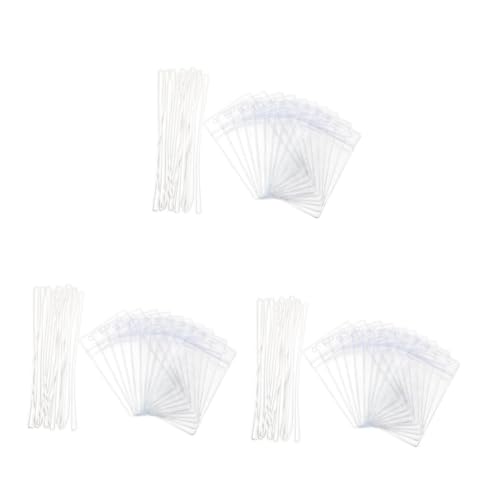 minkissy 3 Sätze Gepäckanhänger Teiliges Wasserdichter Transparenter Pvc Halter Mit Reißverschluss Für Reisepass Und Id Karten Für Kreuzfahrten Und Flugreisen Praktisch Für 10 Stück * 3 von minkissy