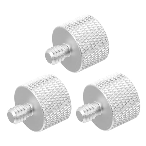 minkissy 3Stücke Schraubenadapter für Mikrofonstativ Adapter Robustes Stativzubehör für Professionelle Kamera und Mikrofonanwendungen von minkissy