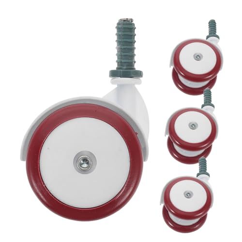 minkissy 4 Stück Geräuschlose Kunststoffrollen Leise Rutschfeste Design Räder für Sanftes Fahren Teppich und Holzfußboden minkissy 4 Stück Geräuschlose Kunststoffrollen Leise Rutschfeste Design Räder für Sanftes Fahren Teppich und Holzfußboden von minkissy