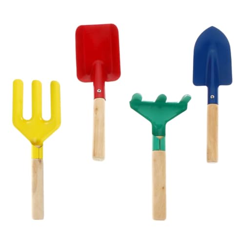 minkissy 4 Stück Teiliges Gartenwerkzeug für Robusten Metallteilen und Ergonomischen Holzgriffen Schaufel Harke Forke und für Gartenarbeit Sandkasten und Outdoor Spiele Zufällige Farbe minkissy 4 Stück Teiliges Gartenwerkzeug für Robusten Metallteilen und Ergonomischen Holzgriffen Schaufel Harke Forke und für Gartenarbeit Sandkasten und Outdoor Spiele Zufällige Farbe von minkissy