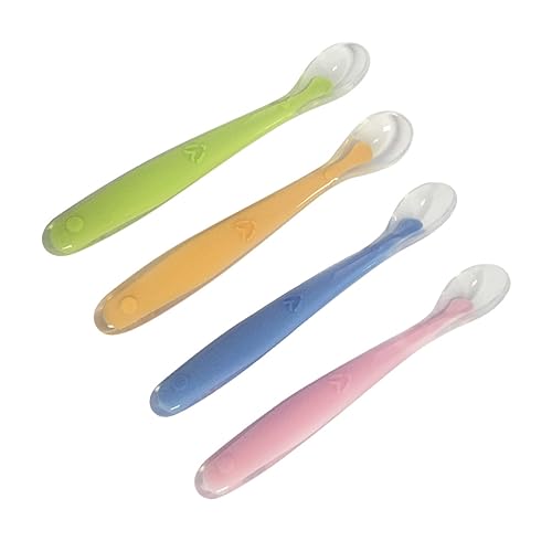 minkissy 4 Stück für Junge Mädchen Zahnungshilfe und Lernlöffel Zufälligen Farben für Selbstständige Essen und Beikosteinführung und Ergonomisch Gestaltet Zufällige Farbe Zufällige Farbe minkissy 4 Stück für Junge Mädchen Zahnungshilfe und Lernlöffel Zufälligen Farben für Selbstständige Essen und Beikosteinführung und Ergonomisch Gestaltet Zufällige Farbe Zufällige Farbe von minkissy