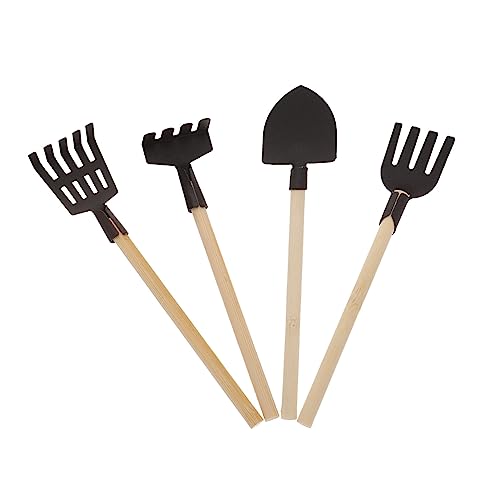 minkissy 4Stücke Mini Gartenwerkzeug Set Teilig für Rechen Schaufel und Forke Hochwertige Miniatur Gartenutensilien für Kreative Gartenarbeit im Mini Haus und Feengarten minkissy 4Stücke Mini Gartenwerkzeug Set Teilig für Rechen Schaufel und Forke Hochwertige Miniatur Gartenutensilien für Kreative Gartenarbeit im Mini Haus und Feengarten von minkissy