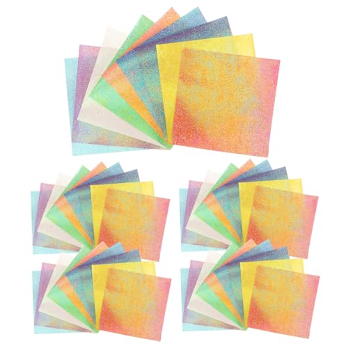 minkissy 50 Stück Quadratisches Origami Papier Langlebiges Bastelpapier mit Schimmernder Oberfläche für DIY Handarbeit Bastelprojekte Falten und Dekoration minkissy 50 Stück Quadratisches Origami Papier Langlebiges Bastelpapier mit Schimmernder Oberfläche für DIY Handarbeit Bastelprojekte Falten und Dekoration von minkissy