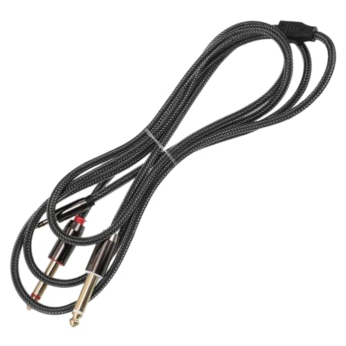 minkissy Audio Kabel zu Robuste Dual Core Verbindung für Computer Mixer Hochwertige Klangübertragung Vielseitig Einsetzbar Schwarz minkissy Audio Kabel zu Robuste Dual Core Verbindung für Computer Mixer Hochwertige Klangübertragung Vielseitig Einsetzbar Schwarz von minkissy