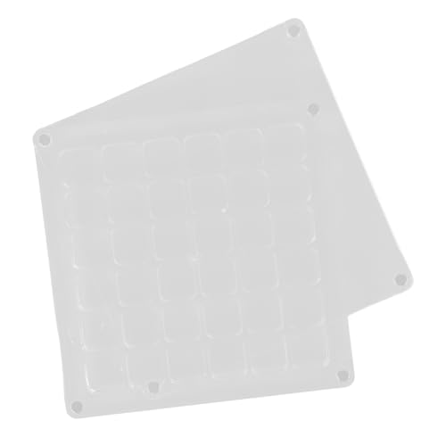 minkissy Bohrkasten aus Acryl Kunst LED Veranstalter Muschel-Display Fall schmuckkästchen Display aus Acrylgehäuse Shell-Organizer Vitrine aus durchsichtigem Acryl Muschelhalter Transparent von minkissy