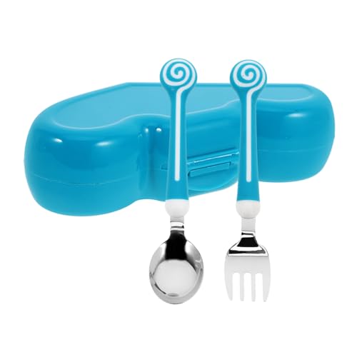 minkissy Edelstahl Kinderbesteck Set mit Löffel und Gabel Qualität Robust und Leicht zu Reinigen mit Buntem Schmetterlings etui Tragbares Besteck für Kleinkinder und Junge Mädchen für minkissy Edelstahl Kinderbesteck Set mit Löffel und Gabel Qualität Robust und Leicht zu Reinigen mit Buntem Schmetterlings etui Tragbares Besteck für Kleinkinder und Junge Mädchen für von minkissy