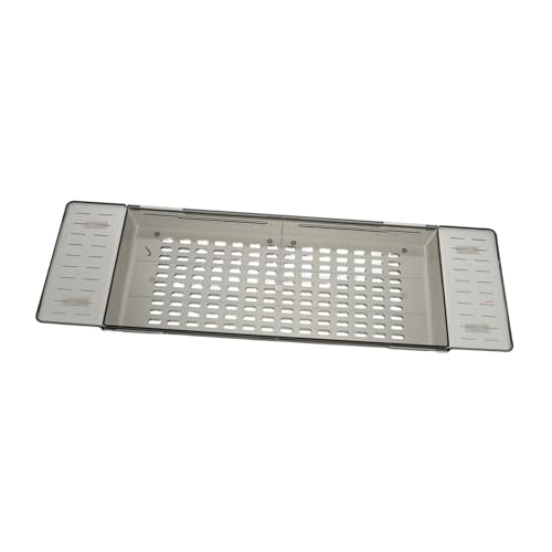 minkissy Erweiterbares Organizer Regal für Badzubehör Weinglas und Tablet für Entspannendes Spa Ihrem Badezimmer von minkissy
