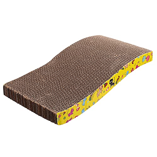 minkissy Katzenspielzeug Aus Wellpappe Förmige Kratzmatte Für Katzen Kratzen Spielen Und Entspannen Langlebig Leicht Und Dekorativ Für Innenräume Und Balkone Mit Einzigartigem Design von minkissy