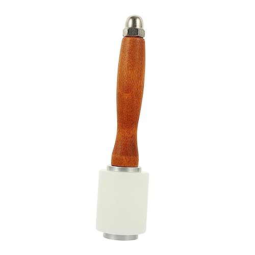 minkissy Leder Schnitzhammer mit Ergonomischem Holzgriff Leichter Nylon Kopf Langlebig und Hautfreundlich Werkzeug für DIY Lederhandwerk und Präzises Gravieren Robust und Natürlich minkissy Leder Schnitzhammer mit Ergonomischem Holzgriff Leichter Nylon Kopf Langlebig und Hautfreundlich Werkzeug für DIY Lederhandwerk und Präzises Gravieren Robust und Natürlich von minkissy