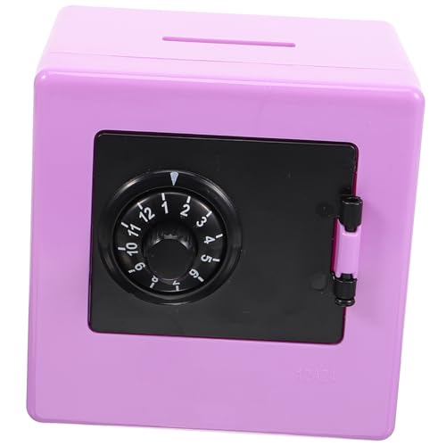 minkissy Mini Safe für Zahlenschloss Kindersichere Spardose für Kleinkinder Kleine Geldsparbox in Elegantem Praktisches Sparschwein für Münzen Dekoratives Kinderzimmer Accessoire von minkissy