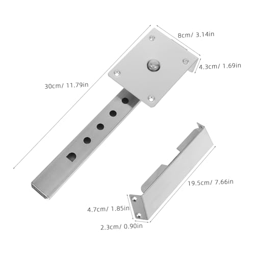 minkissy Salon Chair Headrest Bracket aus Langlebigem Verstellbare Kopfstütze für Friseurstühle Hygienisches Zubehör für Professionelle Salons Minimalistisches Design Komfortable von minkissy