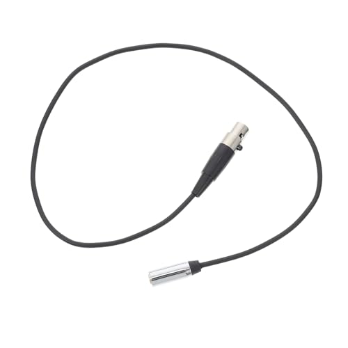 minkissy Trs Weiblich zu Xlr Weiblich Audioadapter Kabel Schwarz Mini Xlr Kabel für Mikrofone und Audio Geräte Einfach zu Lagern und Langlebig von minkissy