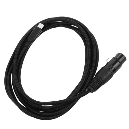 minkissy Type C zu Xlr Kabel für Mikrofon Stabiler Audioanschluss Einfach zu Bedienen Kompatibel mit PC und Laptop für Kreative Anwendungen von minkissy