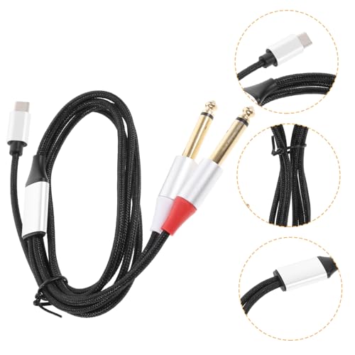 minkissy USB C zu Audio Adapter Kabel Audio Übertragungskabel für Smartphones Tablets Laptops und Lautsprecher Plug And Play Funktionalität Optimale Audioqualität von minkissy
