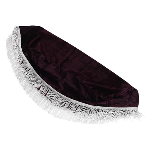 minkissy Vintage Samt Klavierbank Bezug Waschbar Eleganter Pianohocker Überzug in Violett mit Quasten Schützt Klavierstuhl vor Flecken und für Zuhause Schule und Bühne minkissy Vintage Samt Klavierbank Bezug Waschbar Eleganter Pianohocker Überzug in Violett mit Quasten Schützt Klavierstuhl vor Flecken und für Zuhause Schule und Bühne von minkissy