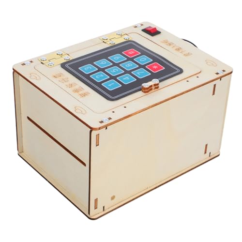 minkissy Wooden Password Piggy Bank DIY Money Saving Box Unfinished Coin Jar for Early Education Interactive Learning Toy for Children Stylish Secure Savings minkissy Wooden Password Piggy Bank DIY Money Saving Box Unfinished Coin Jar for Early Education Interactive Learning Toy for Children Stylish Secure Savings von minkissy