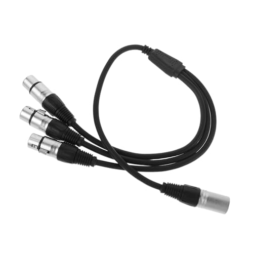 minkissy Xlr Audio Splitterkabel Ausgewogenes Mikrofonkabel Stecker Buchsen Robuste Konstruktion Stabile Signalübertragung Für Aufnahme und Live Events minkissy Xlr Audio Splitterkabel Ausgewogenes Mikrofonkabel Stecker Buchsen Robuste Konstruktion Stabile Signalübertragung Für Aufnahme und Live Events von minkissy