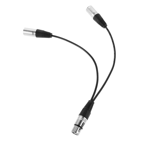 minkissy Xlr Mikrofonkabel Y Splitter Pin Xlr Buchse zu Ausgewogenes Signal Rauscharm Kompatibel für Audioanlagen Kompakt und Leicht für Mobiles Setup minkissy Xlr Mikrofonkabel Y Splitter Pin Xlr Buchse zu Ausgewogenes Signal Rauscharm Kompatibel für Audioanlagen Kompakt und Leicht für Mobiles Setup von minkissy