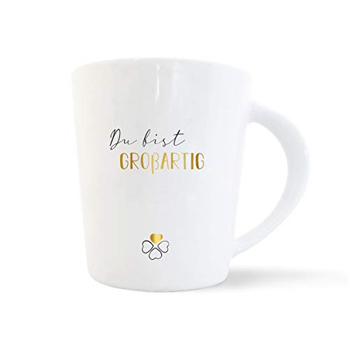 mintkind® Kaffeebecher Du Bist Großartig | Porzellan Kaffee Becher Tasse Weiß | Geschenk | Geburtstag, Weihnachten, zum Abschied & als Dankeschön | Geschenkidee Teetasse Porzellantasse mintkind® Kaffeebecher Du Bist Großartig | Porzellan Kaffee Becher Tasse Weiß | Geschenk | Geburtstag, Weihnachten, zum Abschied & als Dankeschön | Geschenkidee Teetasse Porzellantasse von mintkind