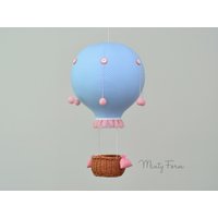 Heißluftballon-Mobile | Thema Kinderzimmer Benutzerdefinierte Mobile Ergänzung Zu Cloud Baby Willkommens Geschenk Heißluftballon-Mobile | Thema Kinderzimmer Benutzerdefinierte Mobile Ergänzung Zu Cloud Baby Willkommens Geschenk von mintyform