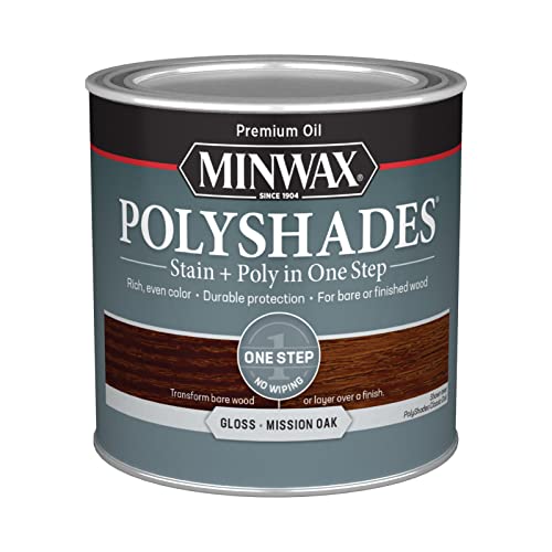 21485 Minwax Gloss Polyshades Mission Oak 236ml von Minwax