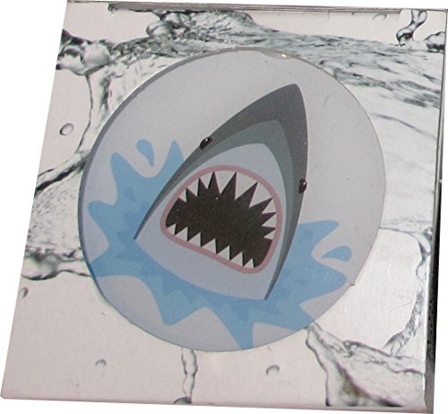 XL-Design-Waschbeckenstöpsel (Hai) von miomare