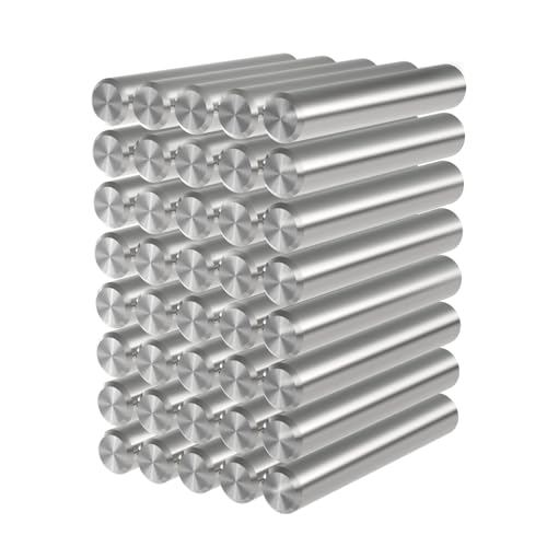 mioule regalbodenträger 6mm - regalbodenhalter - einlegeboden halter - bodenträger für einlegeböden 6mm - 304 regalstifte（20Pack von mioule