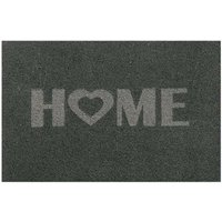 Andiamo - Fußmatte Home Heart Kokos grau, 40 x 60 cm Matten Fußmatten Schmutzmatte von Andiamo