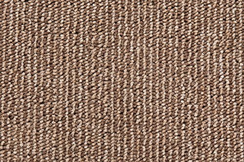 Teppichboden Schlingentextur Kurzflor Auslegware Bodenbelag beige 450 x 400 cm. Weitere Farben und Größen verfügbar von misento