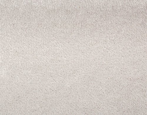 Teppichboden Shaggy Hochflorteppich Bodenbelag Auslegware Uni hellgrau 400 x 400 cm. Weitere Farben und Größen verfügbar von Misento