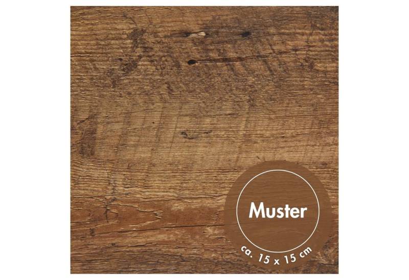 misento Designboden Vinylboden selbstklebend in Holzoptik, 1 St., Muster 15 x 15 cm, für Fußbodenheizung, Badezimmer, Wohnräume von misento