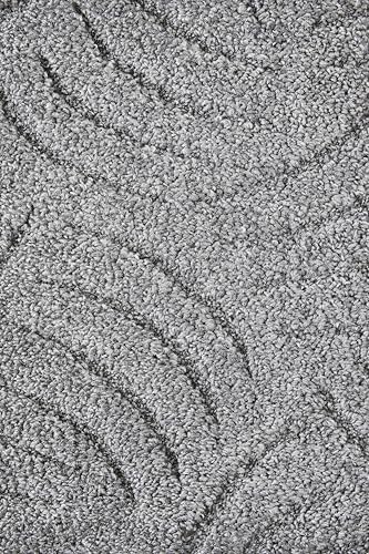 andiamo Teppichboden Meterware Emmy - Auslegware Teppichboden Bodenbelag Meterware aus strapazierfähigem Polyamid 400 x 600 cm Grau von andiamo