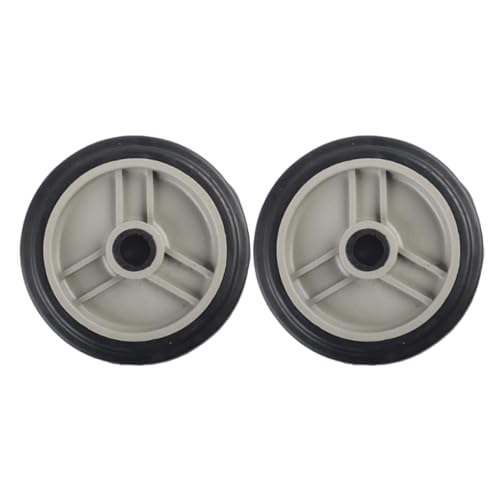 2 x Luftkompressor-Räder, Ersatz-Räder, universelles technisches PP-Material, mehrere Größen für einfache Mobilität und Transport, 10,2 cm 2 x Luftkompressor-Räder, Ersatz-Räder, universelles technisches PP-Material, mehrere Größen für einfache Mobilität und Transport, 10,2 cm von misppro