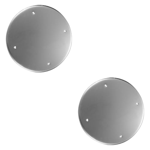 2 x Trockenbau-Schleifscheiben, 37 cm, Ersatz-Schleifscheiben für Wandglättungsmaschinen-Zubehör, Eisen 2 x Trockenbau-Schleifscheiben, 37 cm, Ersatz-Schleifscheiben für Wandglättungsmaschinen-Zubehör, Eisen von misppro