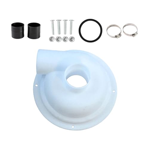 Cyclone Staubabscheiderfilter für Staubsauger DIY Werkstatt Staubsammelsystem 7,76 Zoll - Weiß von misppro
