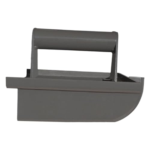 Handbeton-Werkzeug, Stahlkonstruktion, 14 x 11 cm, Ecknutwerkzeug für glatte Kanten, rostbeständig, professionelles Mauerwerk-Zubehör Handbeton-Werkzeug, Stahlkonstruktion, 14 x 11 cm, Ecknutwerkzeug für glatte Kanten, rostbeständig, professionelles Mauerwerk-Zubehör von misppro